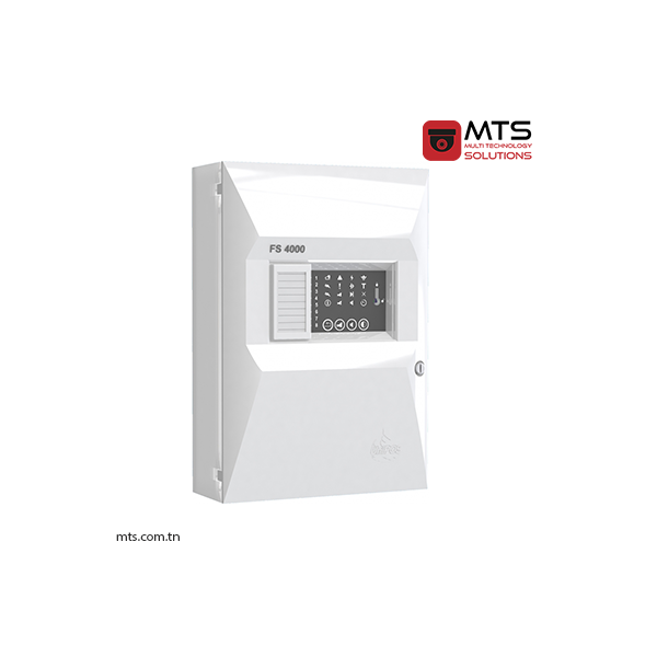 CENTRALE DE DETECTION INCENDIE CONVENTIONNELLE UniPOS 8 ZONES 24V