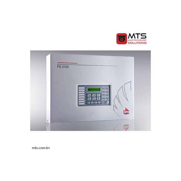 CENTRALE DE DETECTION INCENDIE CONVENTIONNELLE UniPOS 2 LIGNES EXTENSIBLE A 8 LIGNES
