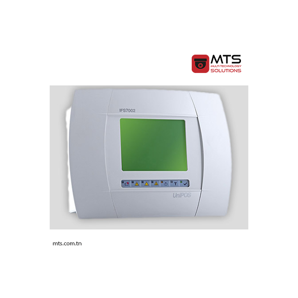 CENTRALE DE DETECTION INCENDIE ADRESSABLE UniPOS 1 BOUCLE