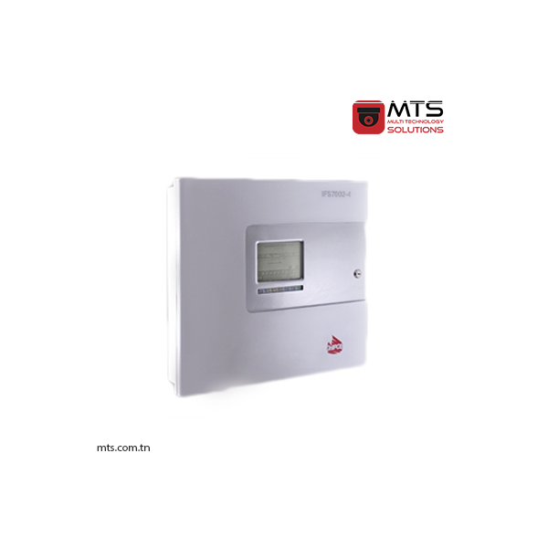 CENTRALE DE DÉTECTION INCENDIE ADRESSABLE UniPOS 4 BOUCLES