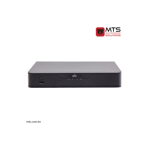 NVR301-16-P8 NVR UNV 16-CH 1 SATA INTERFACE 8 POE MINI 1U H.265 4K