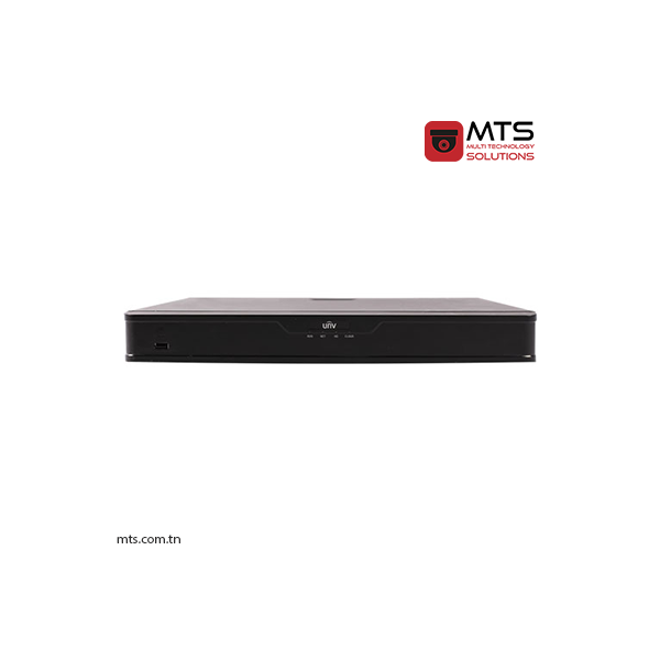NVR302-08S-P8 NVR UNV 8-CH 2 SATA INTERFACE  1U 8 POE H.265 4K