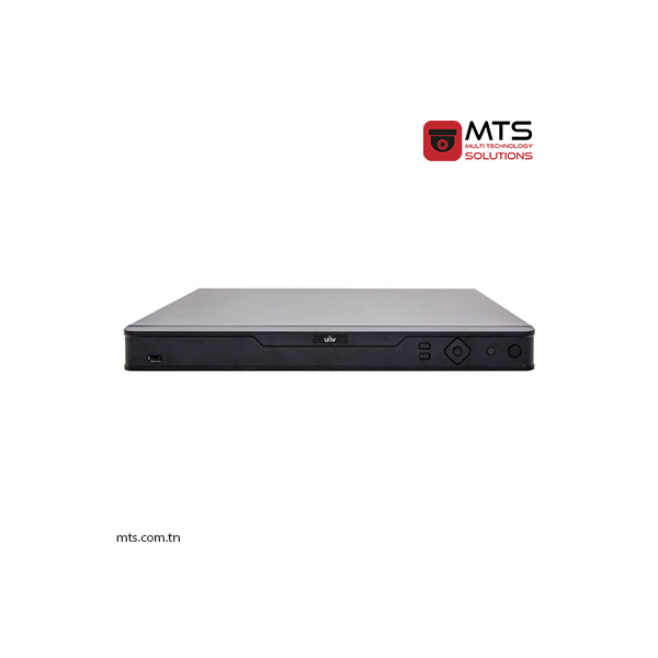 NVR304-32E-B NVR UNV 32-CH 4 SATA INTERFACE  1U 8 POE DUAL NETWORK INETRFACE H.265 4K