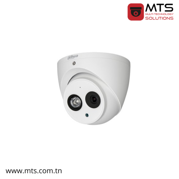 HAC-HDW1400EM-A CAMERA HD DAHUA 4MP AVEC MICRO INTEGRE IR 50M