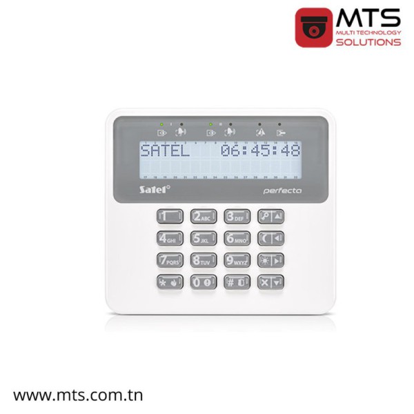 CLAVIER ALARME SATEL LCD POUR LES CENTRALES PERFECTA