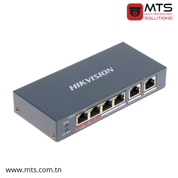 SWITCH POE 4 PORTS