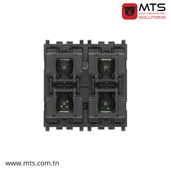 COMMANDE KNX 4 BOUTONS 2M