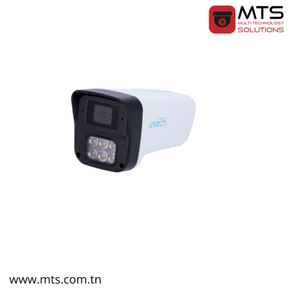CAMERA UNIARCH IP BULLET 3MP IR50 COULEUR + AUDIO