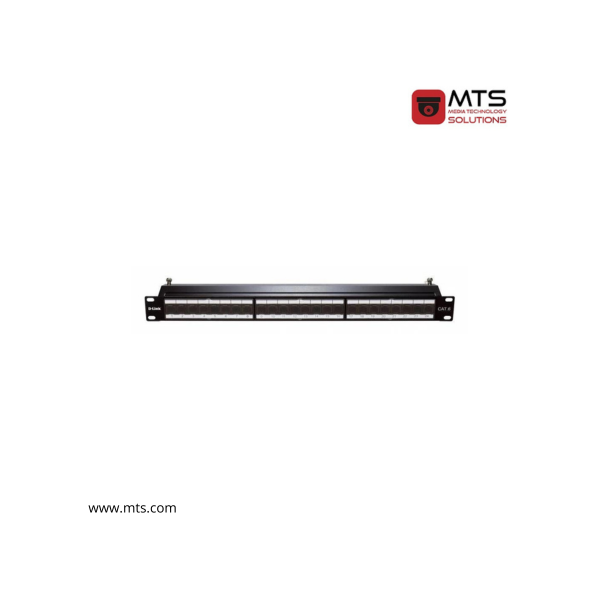 PANNEAU DE BRASSAGE 24 PORTS  UTP CAT 6