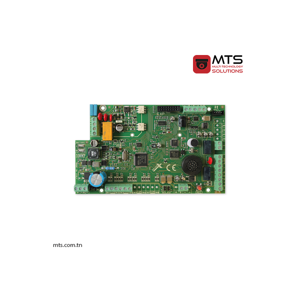 CENTRALE ALARME AMC FILAIRE 4 ZONES EXTENSIBLE A 16 AVEC TRANSMETTEUR VOCAL INTEGRE