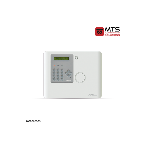 CENTRALE ALARME AMC FILAIRE 64 ZONES SANS FIL AVEC TRANSMETTEUR RTC